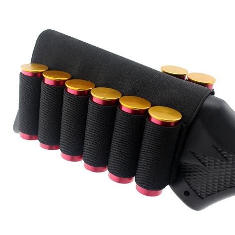 Tactical 8 Round Airsoft Hunting Shells Ammo Shotgun 12 20 Gauge Shell Buttstock Cartridge