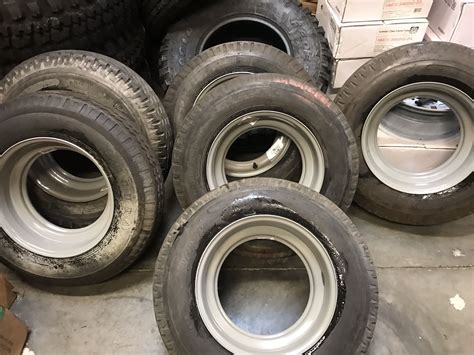 1x Used Mobile Home Tire 8 14 5 With Rim 65 No Bargain Price Firm For Sale In San Bernardino