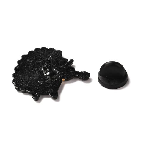 Hedgehog Playing A Violin Enamel Pin Jelly Metal