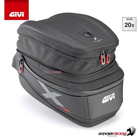 Givi X Line Tanklock Tank Bag Black Extensible From To Liters