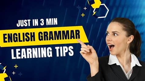 Master English Grammar Top Tips For Effective Learning Youtube