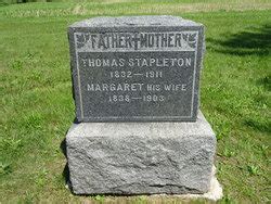 Thomas Stapleton 1832 1911 Find A Grave Memorial