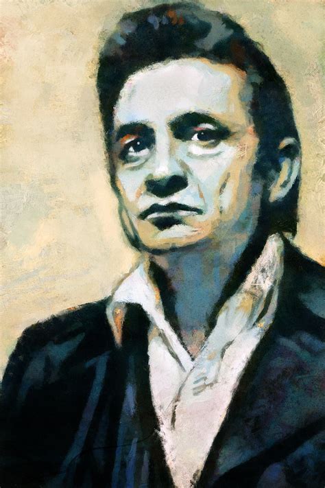 Johnny Cash 13x19 Giclee Print Etsy