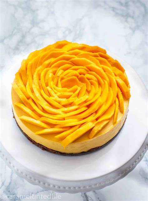 Mango Cheesecake | Caramel Tinted Life