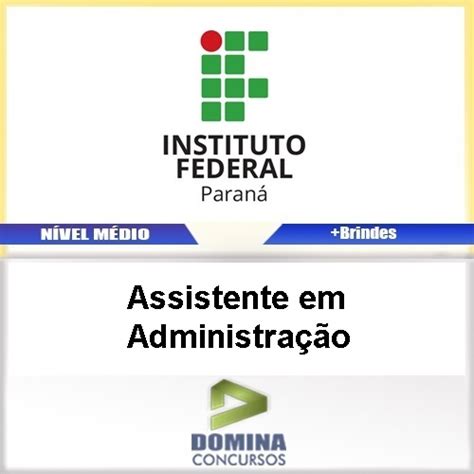 Apostila IFPR 2017 Assistente em Administração PDF