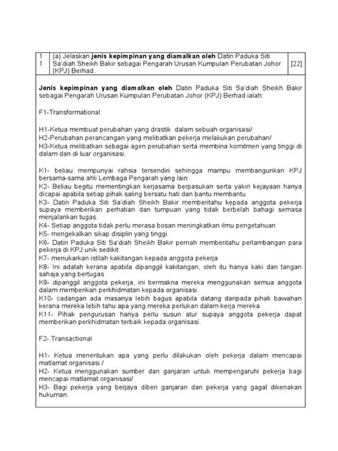 Kajian Kes Cth Jawapan Pdf