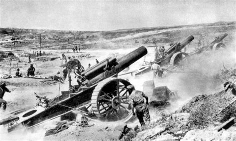 How Did Artillery Change Ww1