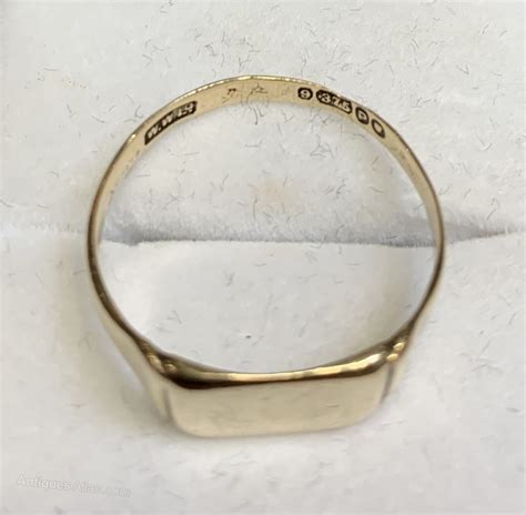 Antiques Atlas Ct Gold Signet Ring London S