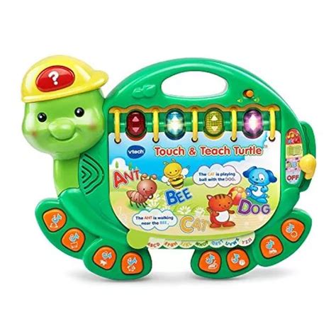 Libro Touch And Teach Turtle De Vtech Meses Sin Inter S