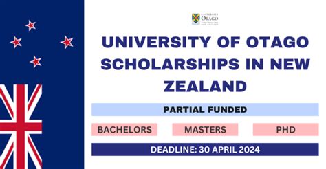 University Of Otago Scholarships In New Zealand Fully Funded