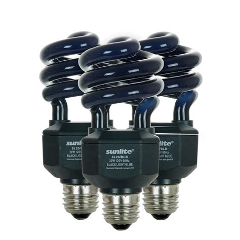 Sunlite 05645 Compact Fluorescent Black Light LightBulbs