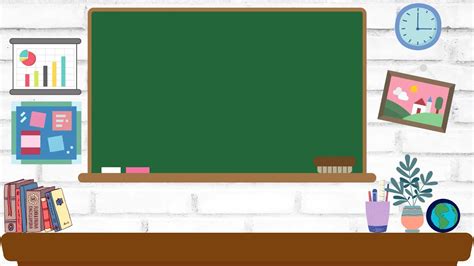 Background Video Classroom Blackboard Free Youtube