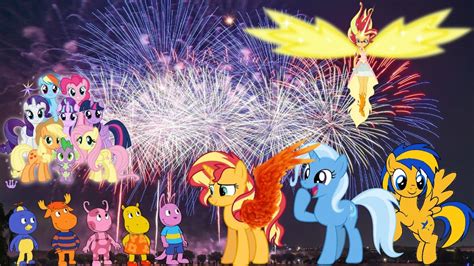 MLP:FIM & The Backyardigans - Firework By Katy Perry (Remake) - YouTube