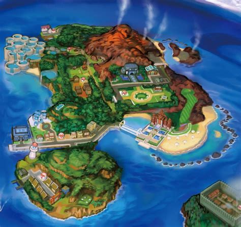 Región De Alola Pokémon Sol Y Luna Pokécompany