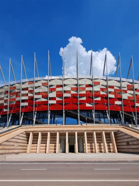 National Stadium In Warsaw Poland Editorial Image Image Of Game