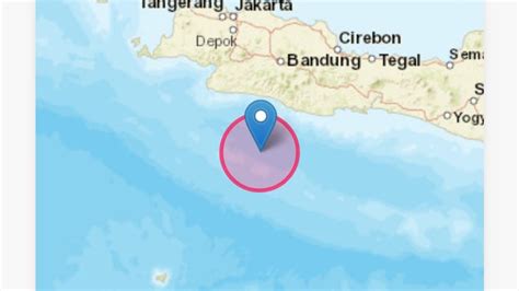 Gempa Bumi Magnitudo 6 5 Mengguncang Garut Jawa Barat Terasa Sangat