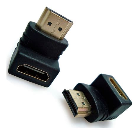 Adaptador Hdmi 90 Graus Em L Macho Femea Cotovelo Banhado MercadoLivre