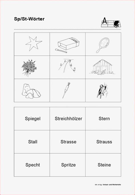 Sp St Grundschule Arbeitsbl Tter Stile F R Kostenlose