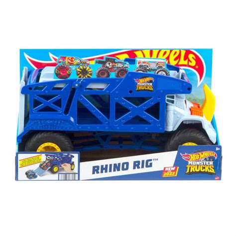 Hot Wheels Monster Trucks Rhino Taşıyıcı Kamyon HFB