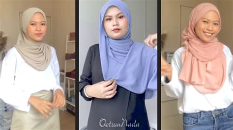 Simple Shawl Tutorial 2021 UNTUK GAYA KEMAS BOLEH CUBA CARA PAKAI