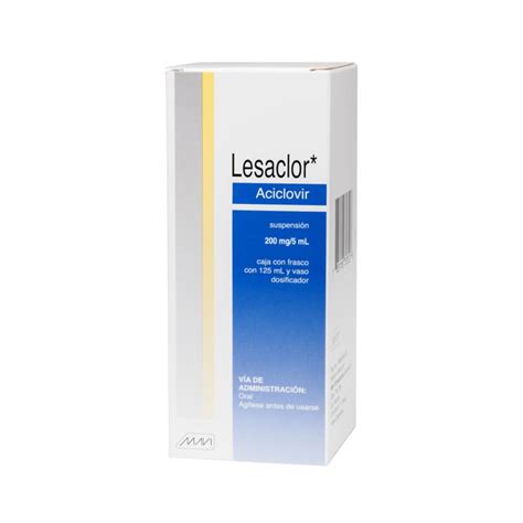 Lesaclor Susp 200Mg 125Ml Acic Farmacias ABC