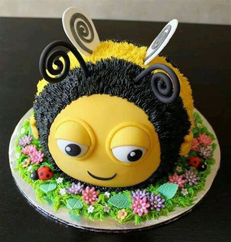 Awesome Cake Ideas Kitchen Fun With My 3 Sons Bee Cakes Birthday Cake Tutorial Bumble Bee Cake