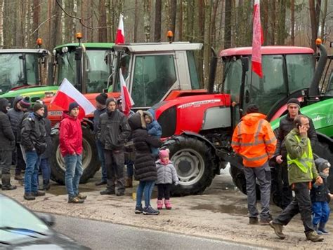 Protest rolników Sprzeciw wobec Zielonego Ładu i importu z Ukrainy