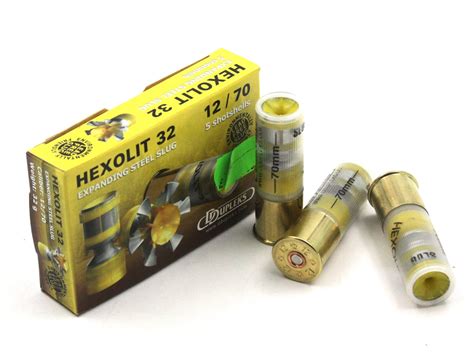 Ddupleks 12 70 Slug Hexolith Bleifrei 32 G 5 Stk Waffen Ingold Ag