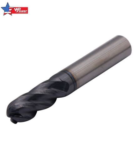 Flute X X Solid Carbide Ball Nose End Mill Altin