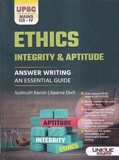 ETHICS INTEGRITY APTITUDE UPSC Mains GS IV SUSHRUTH RAVISH