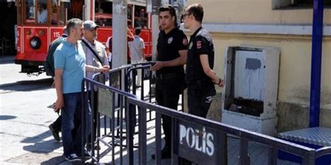 İstiklal Caddesi nde Polis Noktaları Kuruldu Memurlar Net