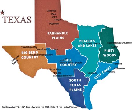 Texas Hill Country Map Printable