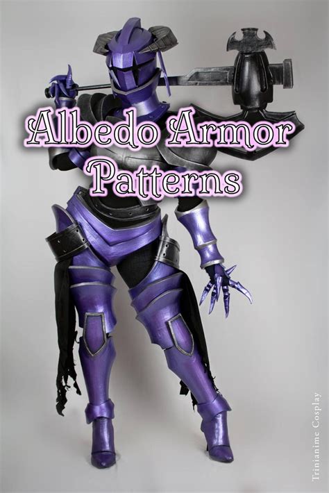 Albedo Armor Pattern bundle Overlord Cosplay - Etsy