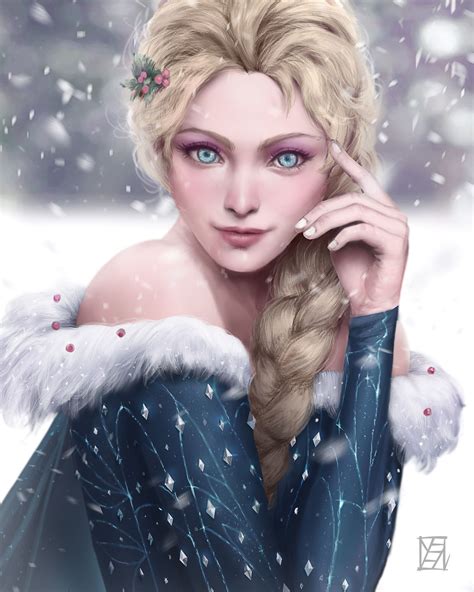 Artstation Elsa 2017 Lorenz Basuki Elsa Frozen Hans Frozen Disney Frozen Disney Elsa