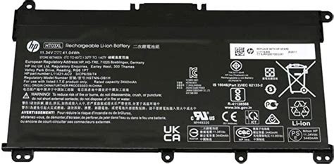 New Hp Ht Xl Original Laptop Battery For Hstnn Db R L C