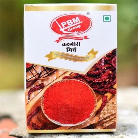 Spicy Pbm Group Kashmiri Chili Powder Packaging Size G At Best