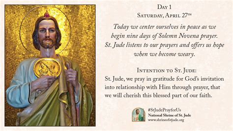 Day 1 — Spring Solemn Novena to St. Jude 2019 - YouTube