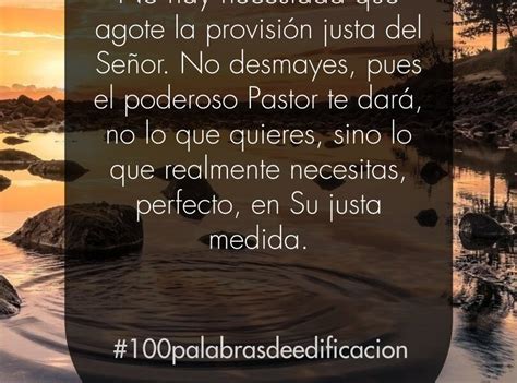 Palabras De Edificación 16 De 100 Sacia Caminando Con Dios