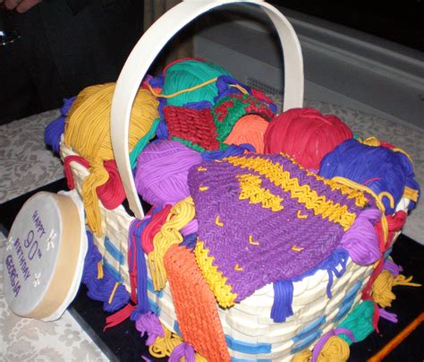 Yarn Inspired Cake