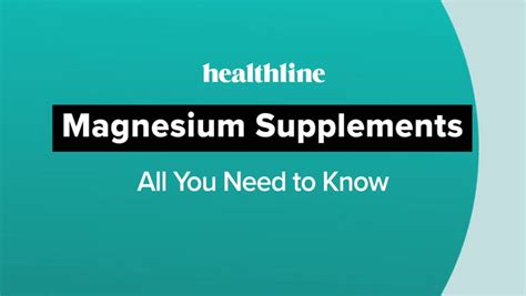 Magnesium Supplements Side Effects