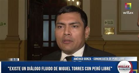 Política Américo Gonza dice que existe un diálogo fluido entre Miguel