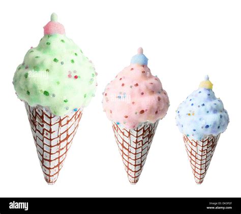 Ice Cream Cones Stock Photo - Alamy