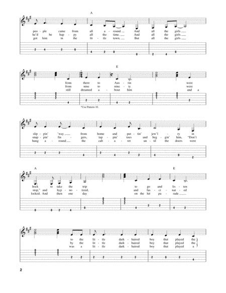 Tennessee Flat Top Box by Johnny Cash - Electric Guitar - Digital Sheet ...