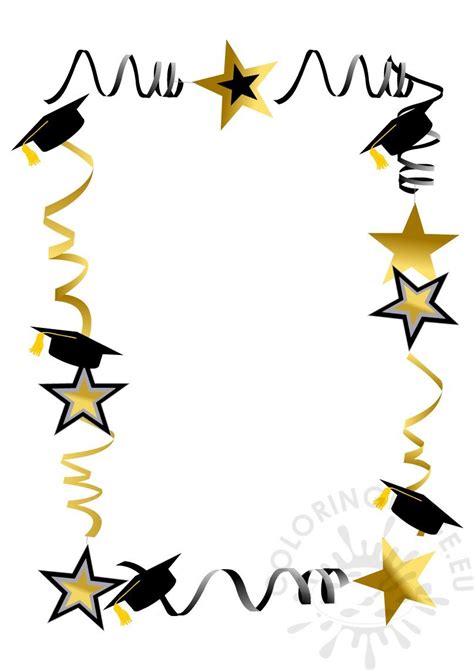 Free Printable Graduation Borders Printable Word Searches