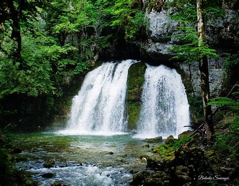 Chutes Jurassiennes Cascade Des Combes Gorges De L Abime Val Rie