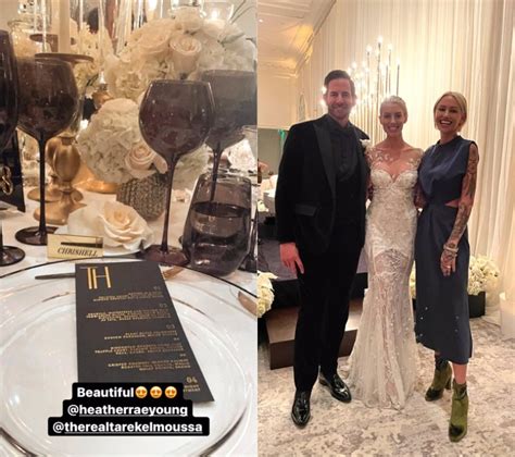 PHOTOS: Tarek El Moussa and Heather Rae Young Get Married! See Wedding Pics Plus Selling Sunset Cast