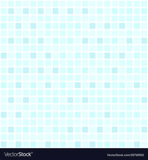 Cyan square pattern seamless Royalty Free Vector Image