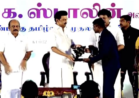 Tamil Nadu Tamil Nadu Cm Mk Stalin Attends Launch Of ‘annal Ambedkar