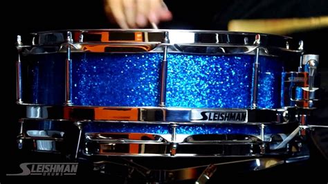 Sleishman Custom Build 14x55 Walnutmaple Ply Snare Drum Youtube