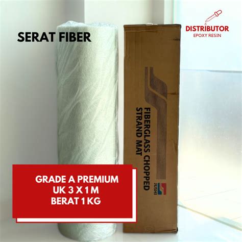 Serat Fiber Aquaproof Fiberglass Matt 1 Kg Lazada Indonesia